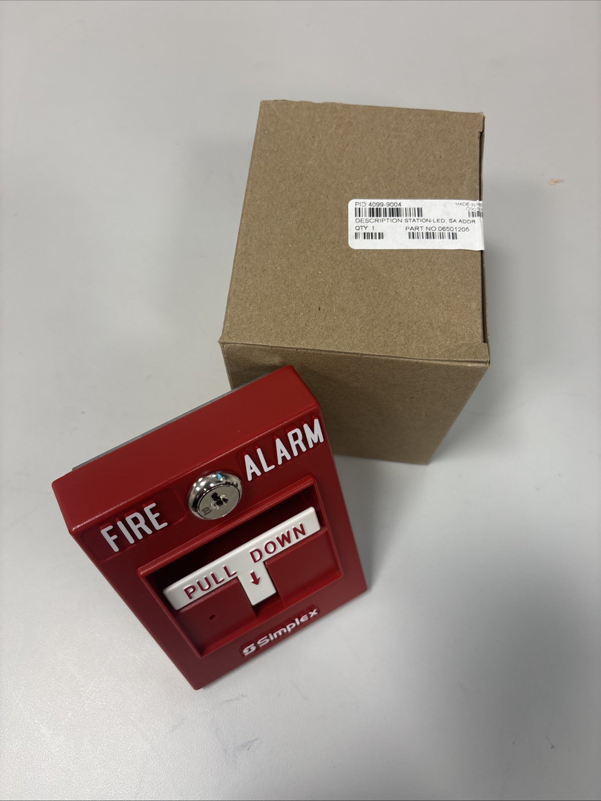 Simplex Addressable Manual Pull Station 4099-9004