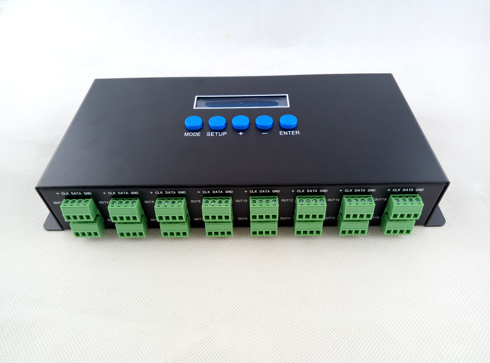 16 channels Artnet to SPI /DMX pixel light controller DC5V-24V BC 216