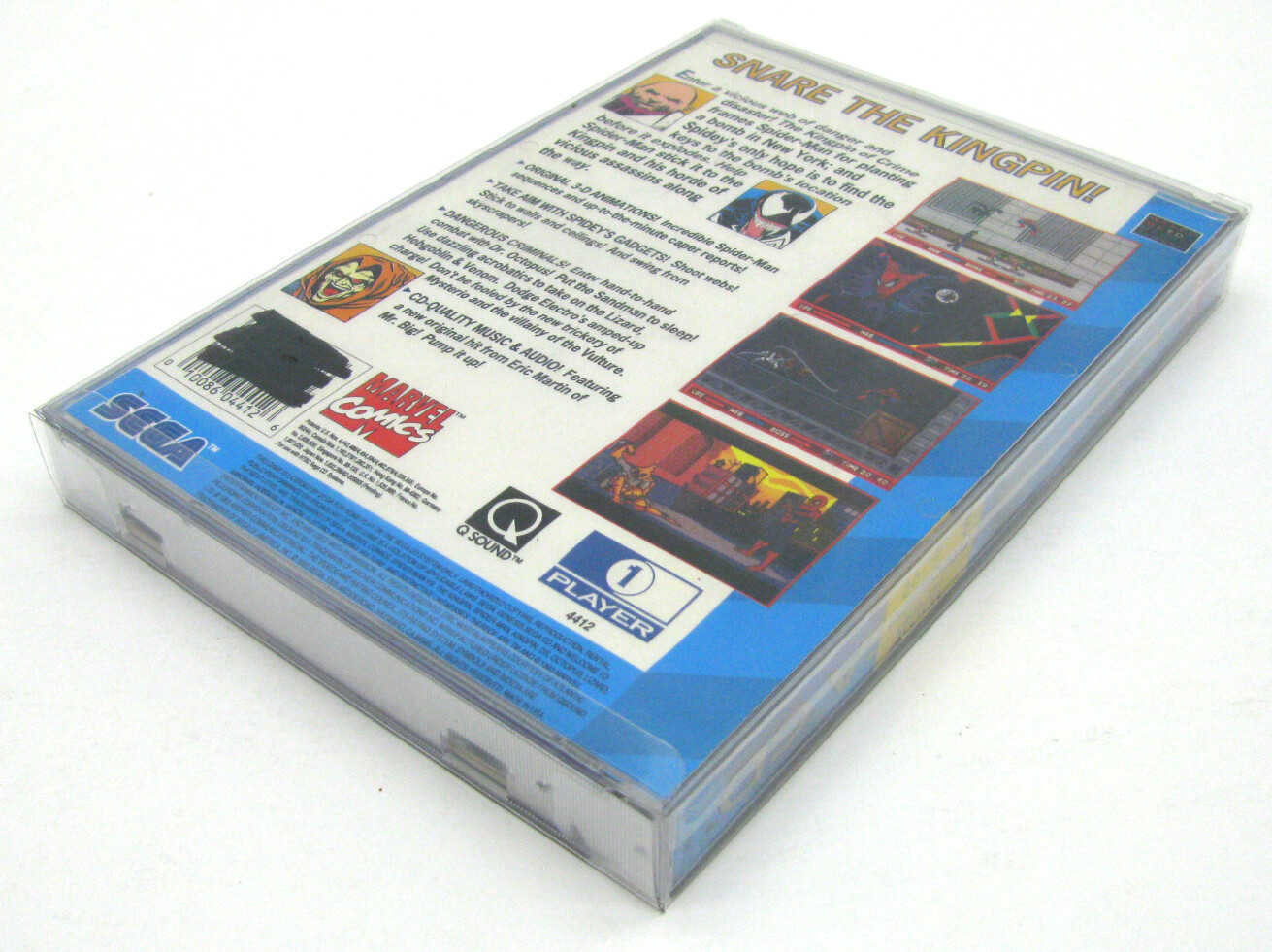 50x SEGA CD CIB GAME CLEAR PROTECTIVE BOX PROTECTOR SLEEVE CASE