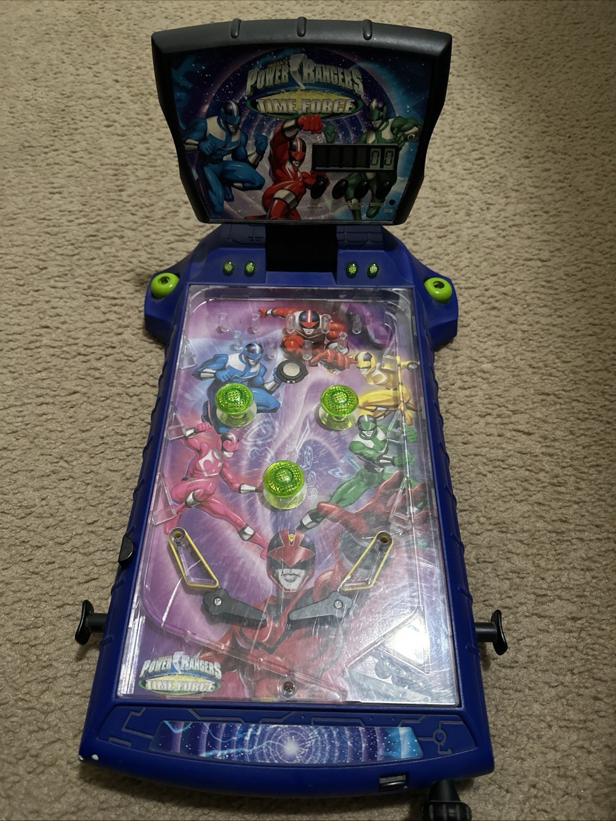 Power Rangers Time Force Pinball 2001 ELECTRONIC MIGHTY MORPHIN