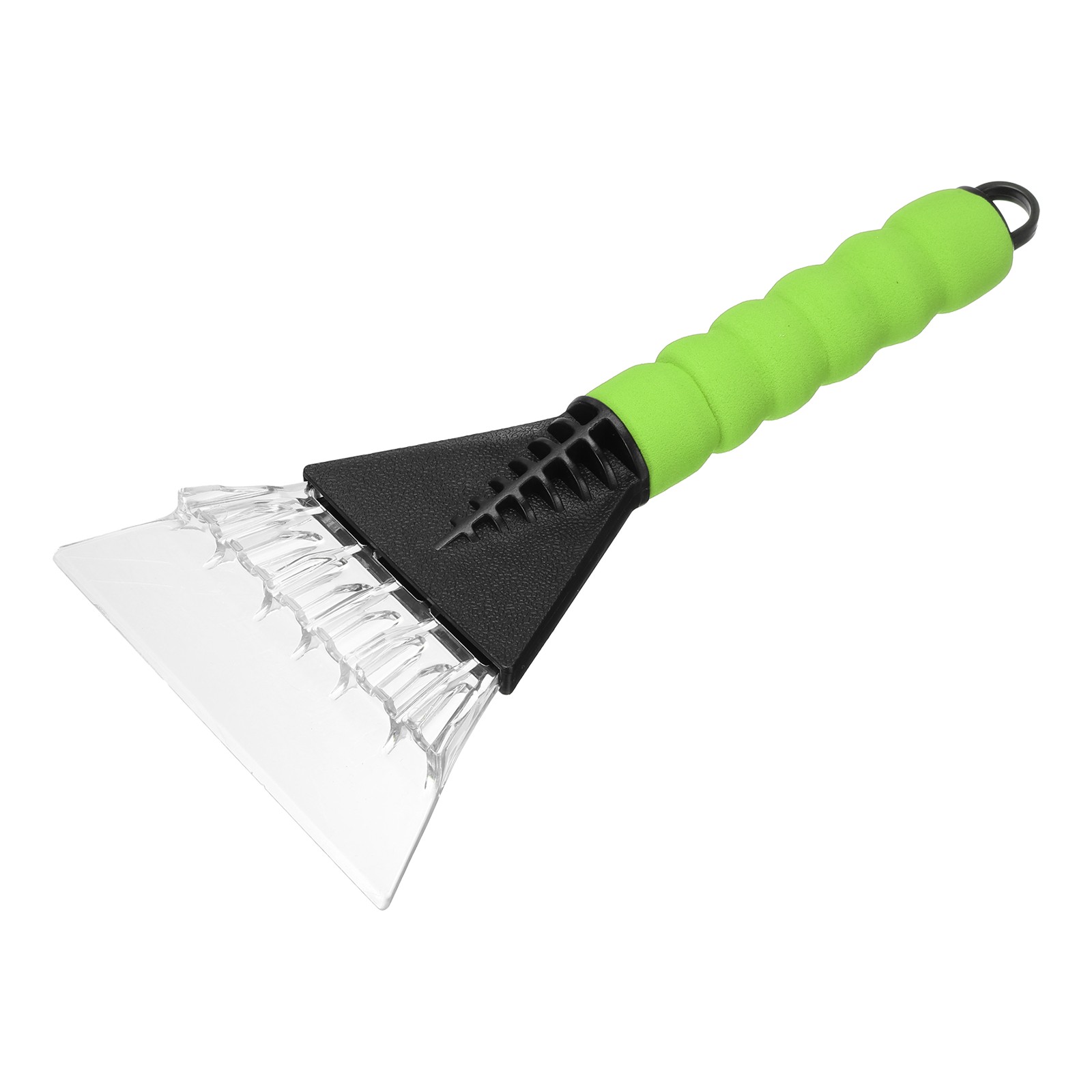 Ice Scrapers for Car Windshield 10" x 5" Frost Removal Tool, Black/Green