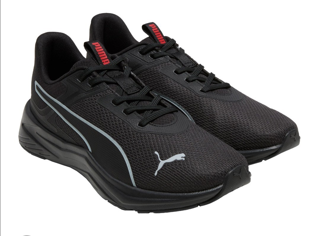 PUMA Disperse Sneaker Men's Black Low Top Athletic Lightweight Comfort - 8.5