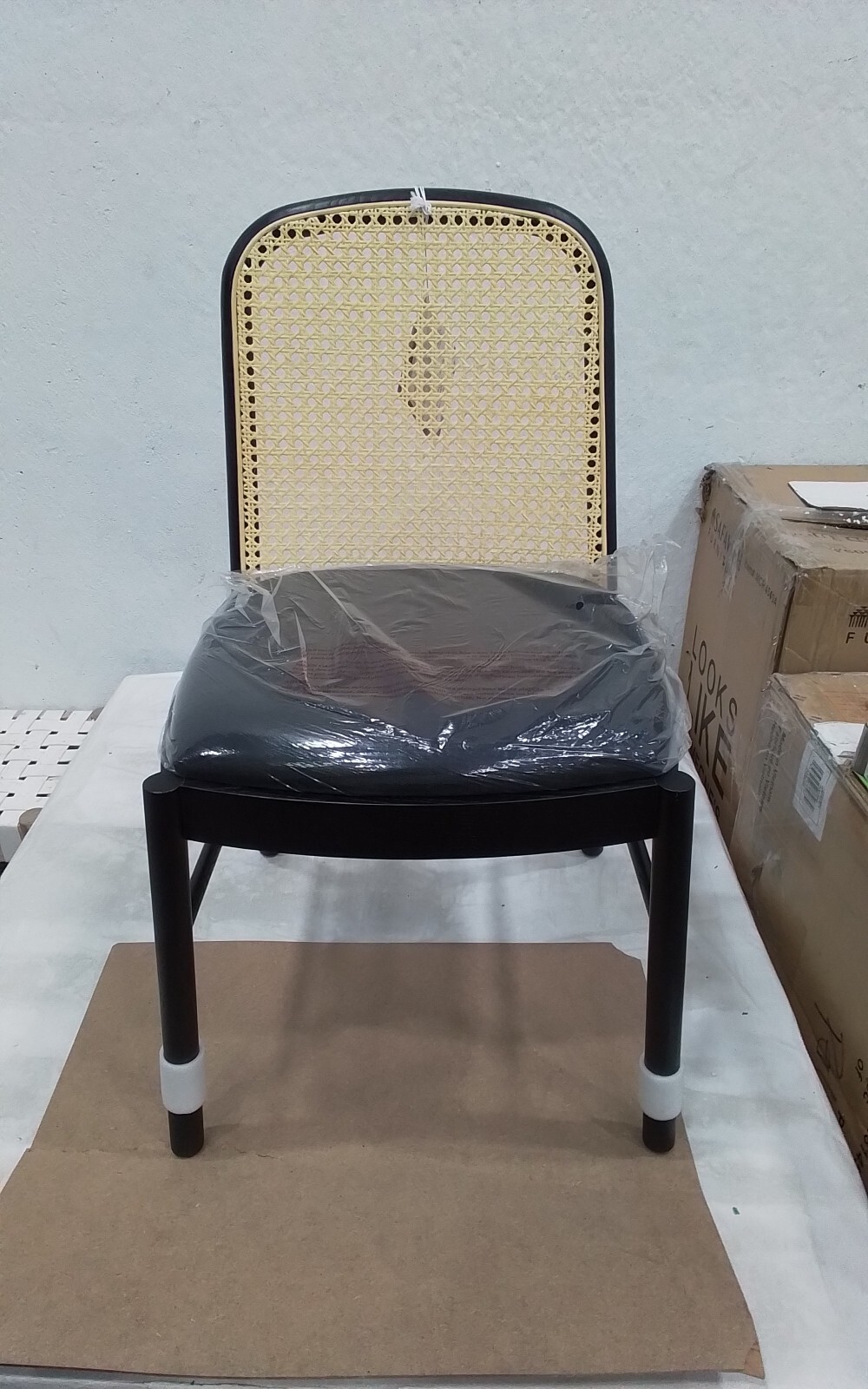 Safavieh ANNMARIE RATTAN BACK CHAIR, Reduced Price 2172744249 SFV4129A-SET2