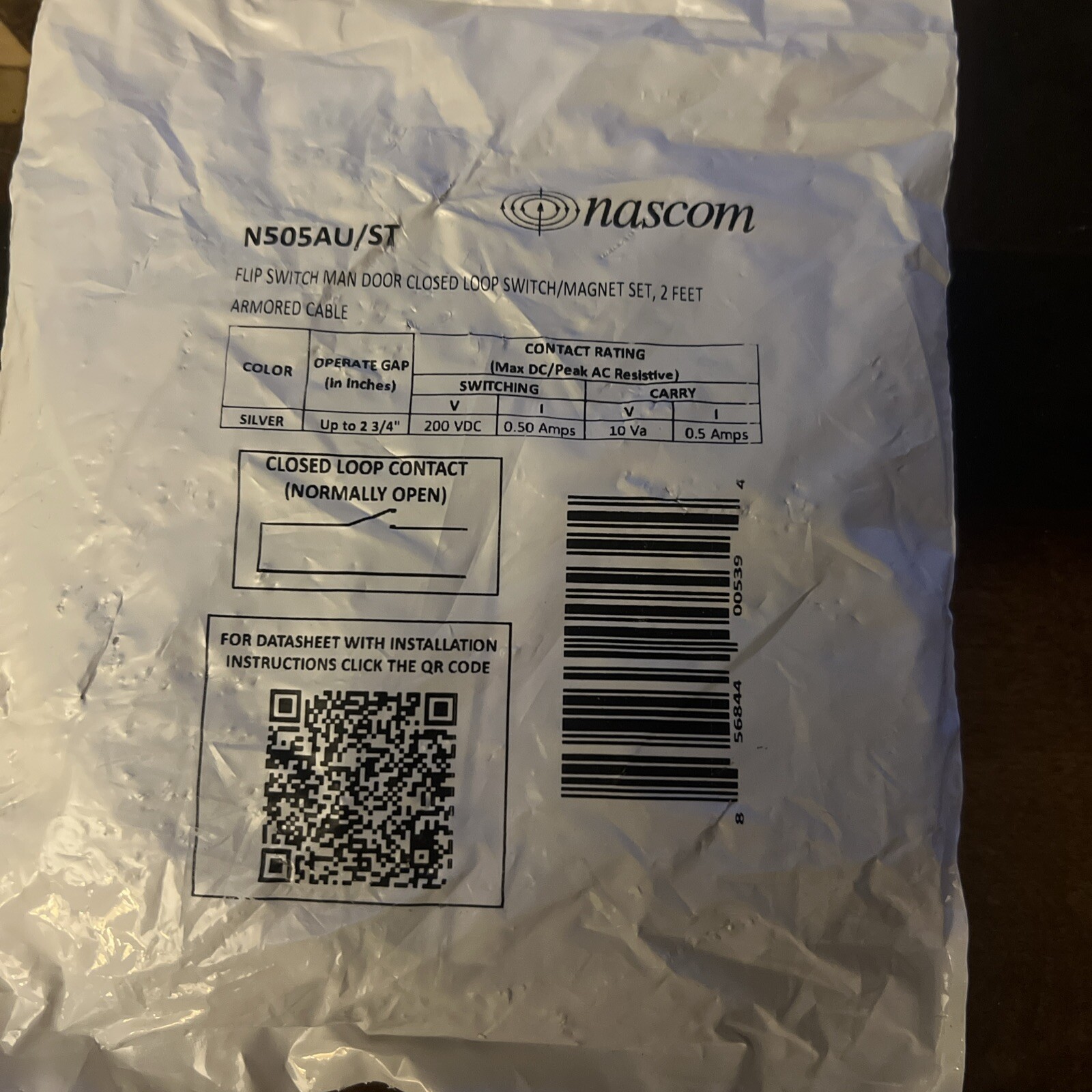 Nascom N505AU/ST Door Surface Mount