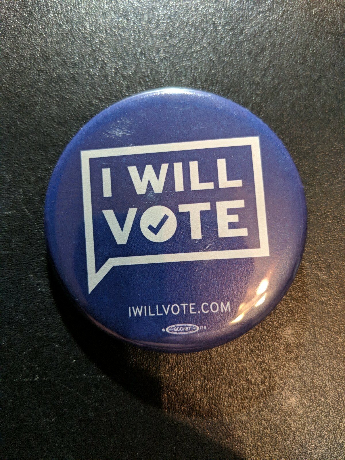 I Will Vote Button President 2020 Voter Advocacy Promotion (My Last One)