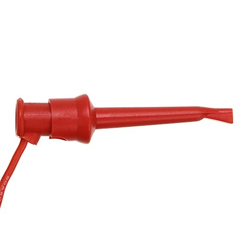 Sumnacon 10 Pcs Multimeter Electrical Test Dual Lead Test Hook Clips - 5