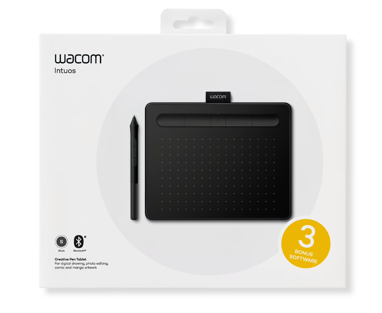 Wacom Intuos CTL-4100 Small Drawing Tablet - Black/ Brand New