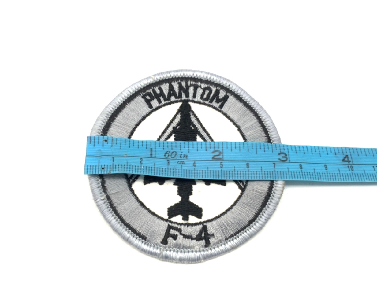 USAF Phantom E-4 patch original from the 70's gray white black
