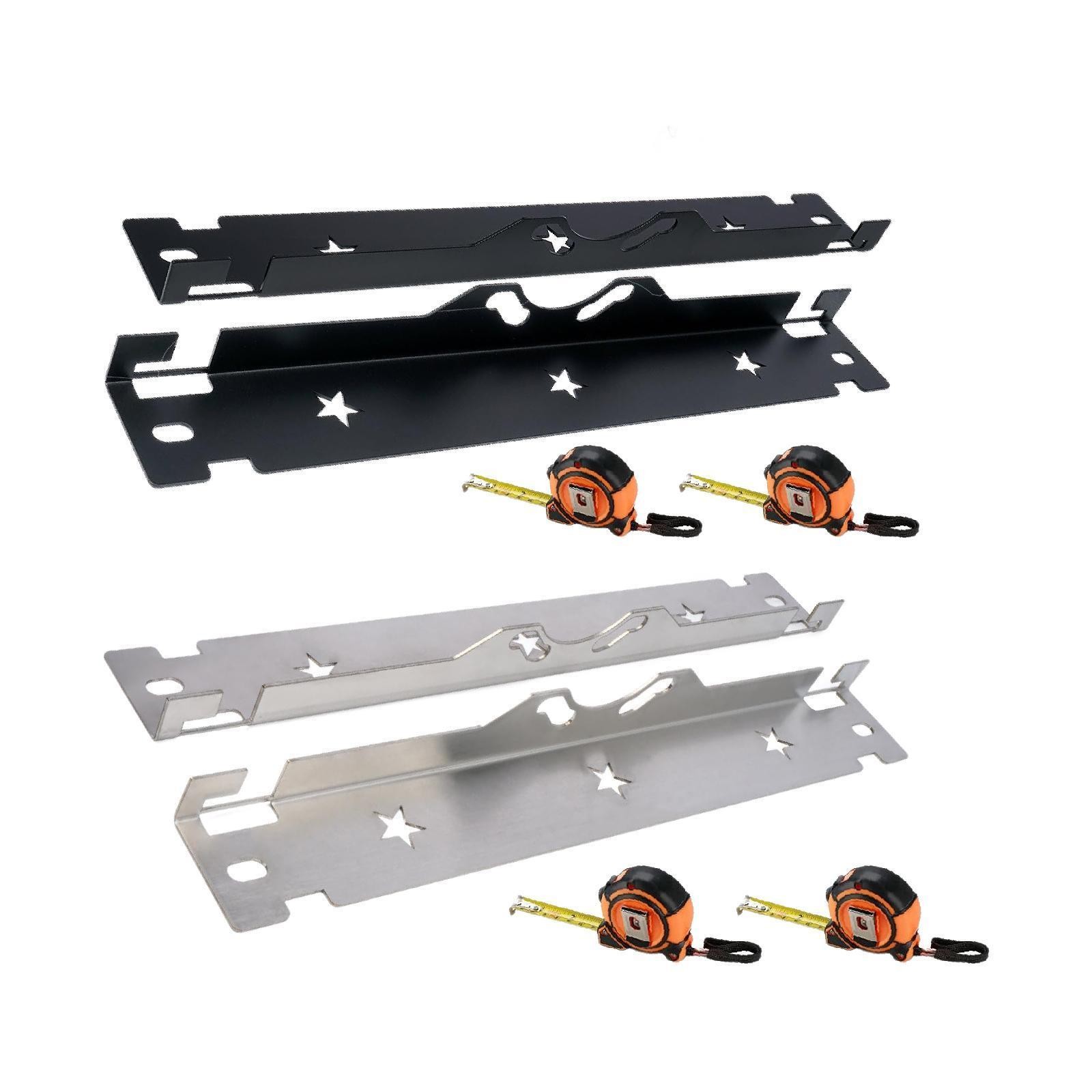 Wheel Toe Alignment Tool Plates with 2 Tapes Sturdy Rust Resistant Universal
