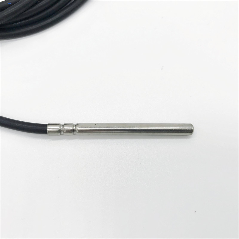 Pt1000 Temperature Sensor Probe Diameter 5mm Length 60mm Cable 3 Meters