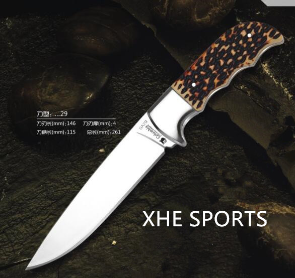 JL029 Survival Military Bowie Camping Hunting Tactical Pig Sticker knife Au