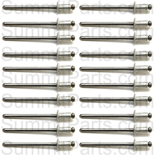 20PK - POP RIVET FOR NAMEPLATE ON WASCOMAT MACHINES - 786919