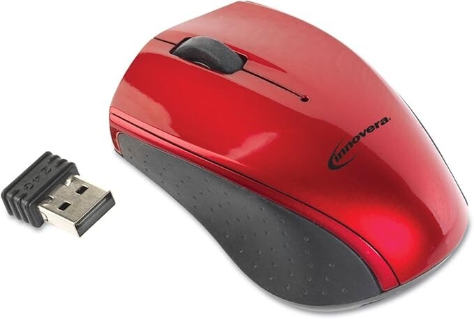 Innovera IVR62204 2.4 GHz Frequency 30 ft. Wireless Range Left/Right Hand Use Mi