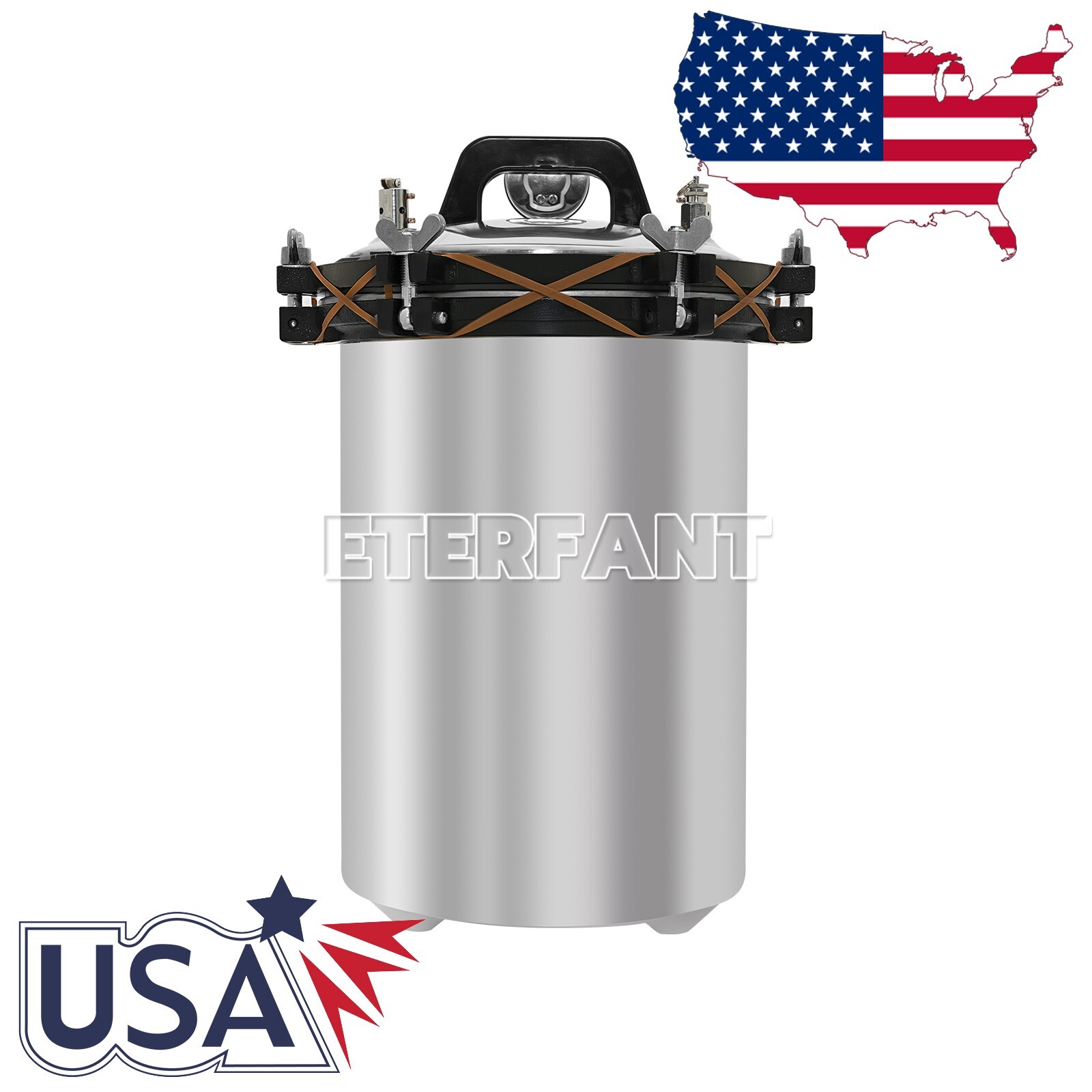 24L Dental Coal and Electricity Pressure Steam Sterilizer Heated Autoclave