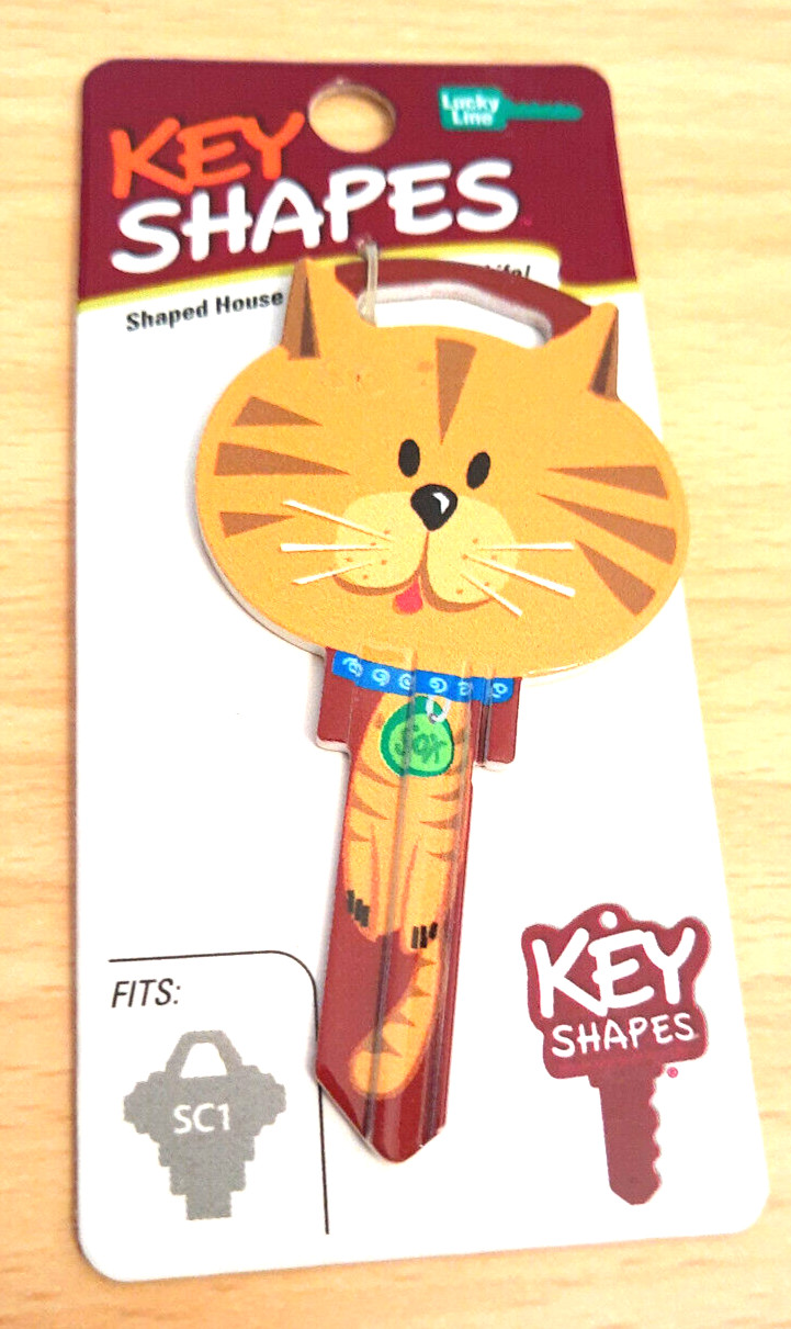 Orange TABBY CAT Kitten BLANKHouse Key Fits SC1   NEW