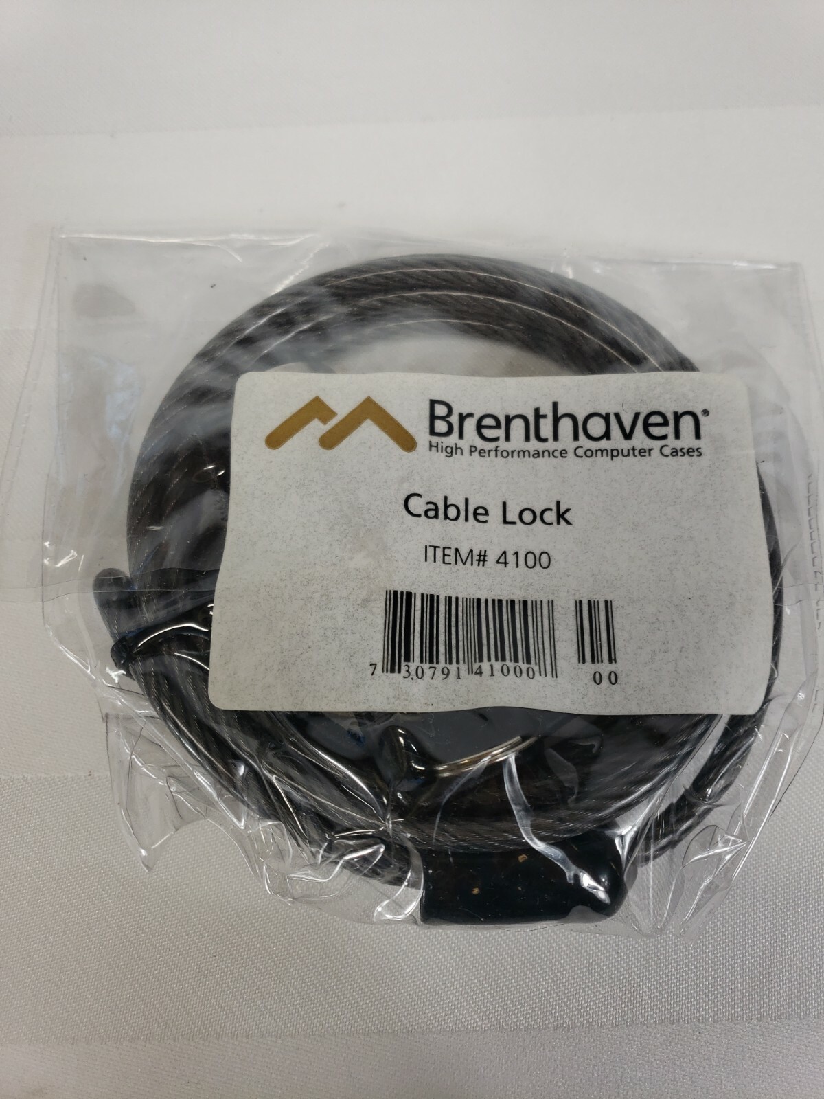 Brenthaven Laptop Cable Lock 4100 * 2 Keys Computer Notebook BRAND NEW