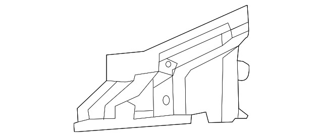 Genuine Nissan Quarter Panel Reinforcement 78852-3JA0A