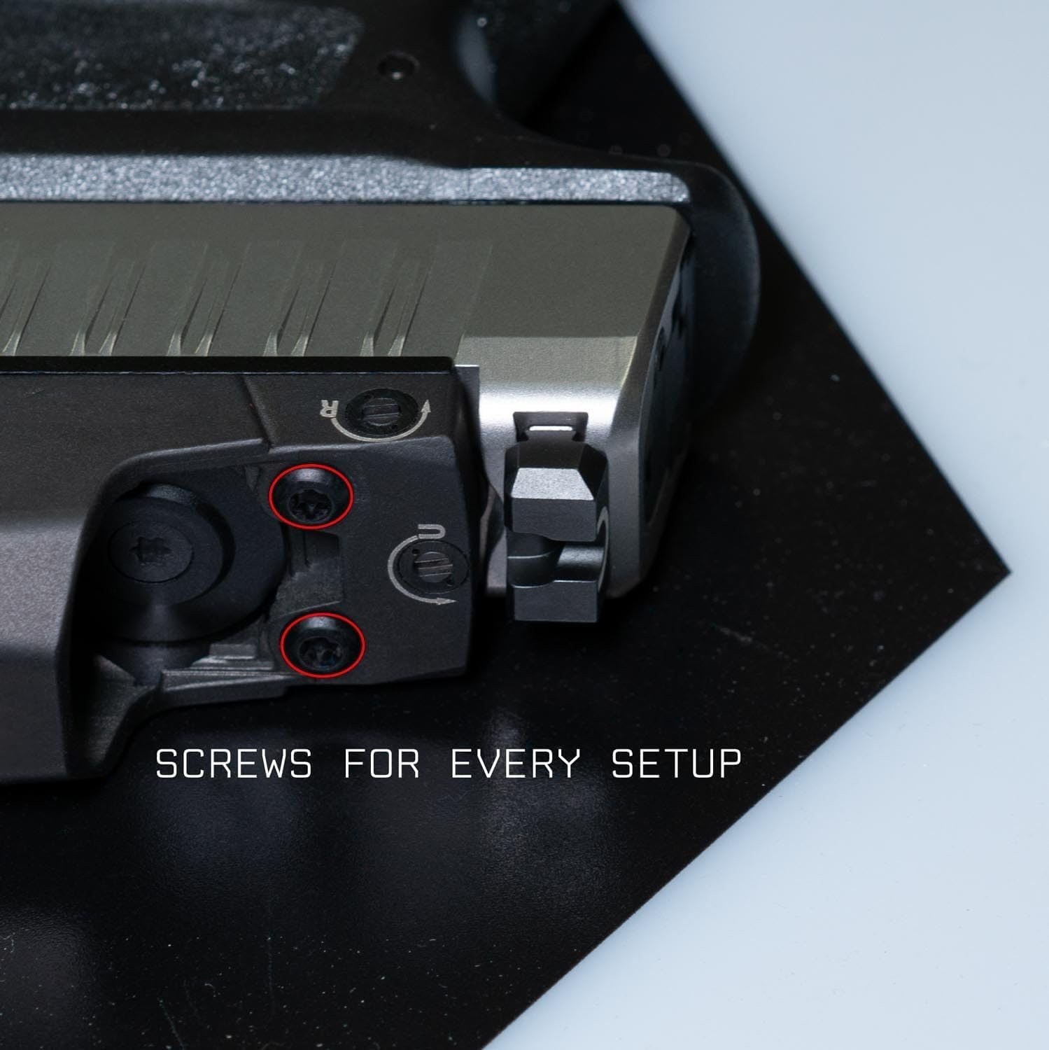 Monstrum M3 Red Dot Screw Kit | Compatible with RMSc/Holosun...