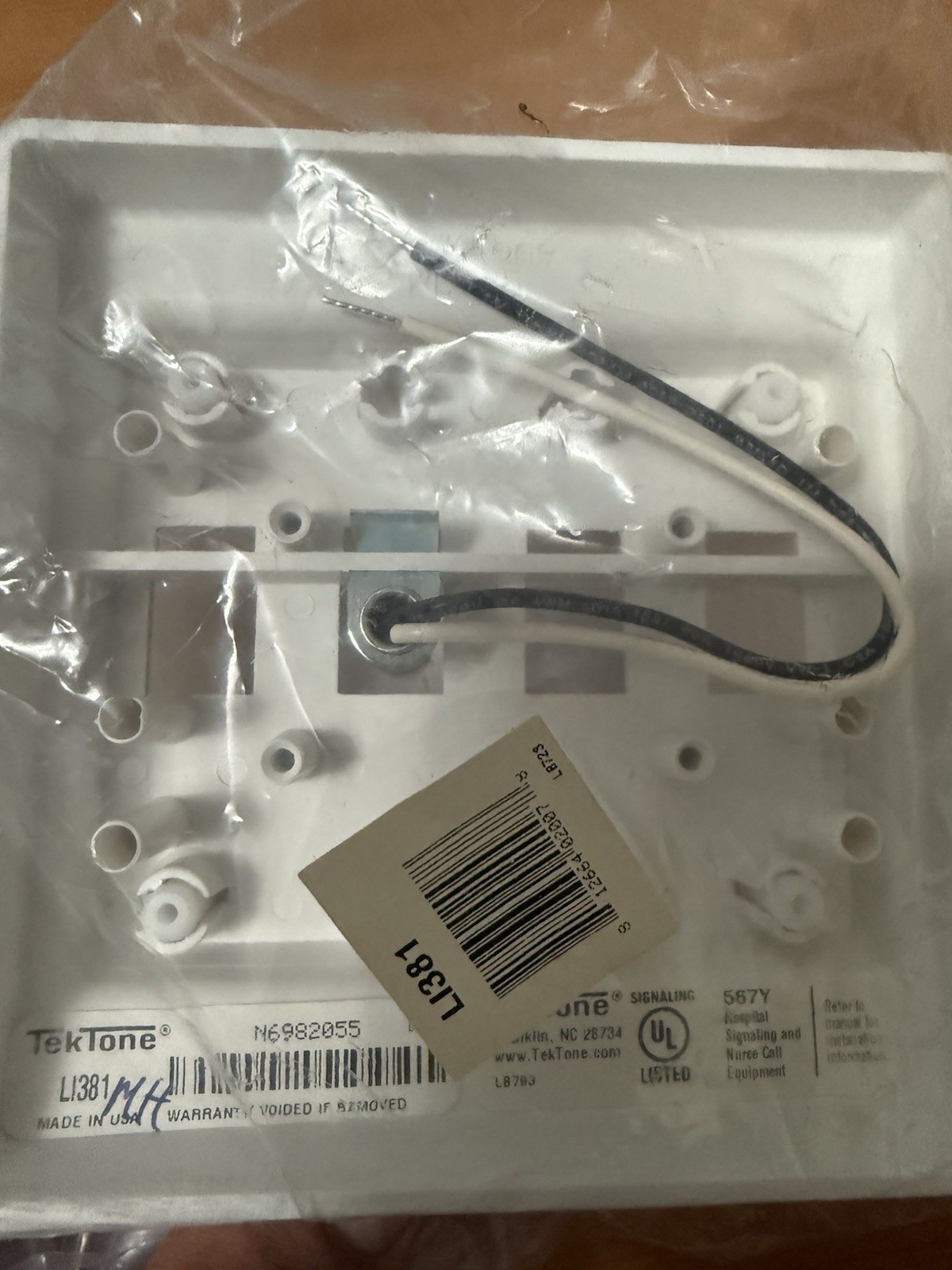 TekTone LI381 Corridor Dome Light