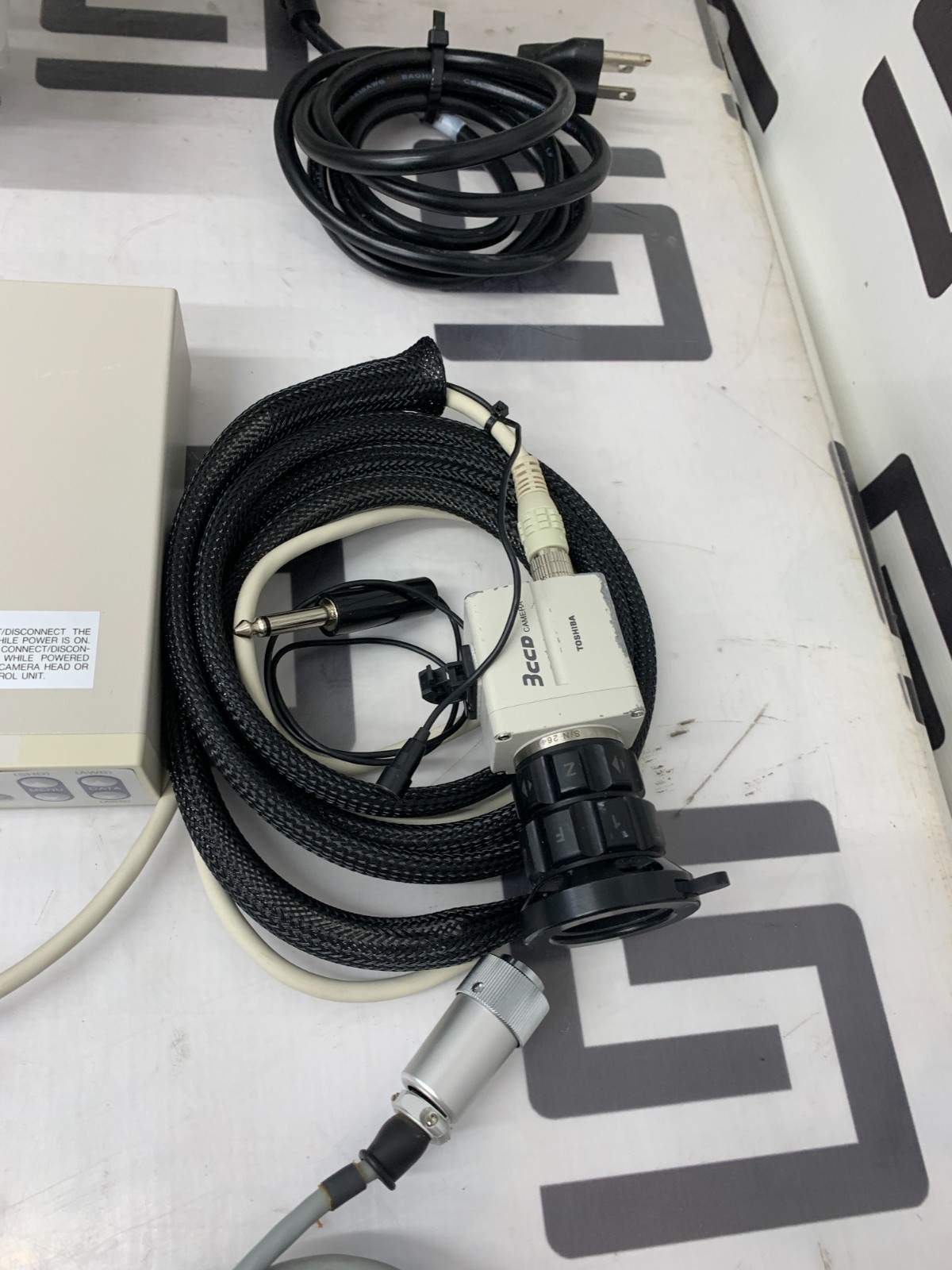 KayPentax Laryngeal Strobe Light Source Model 9400 Version 2 Foot Pedal Control