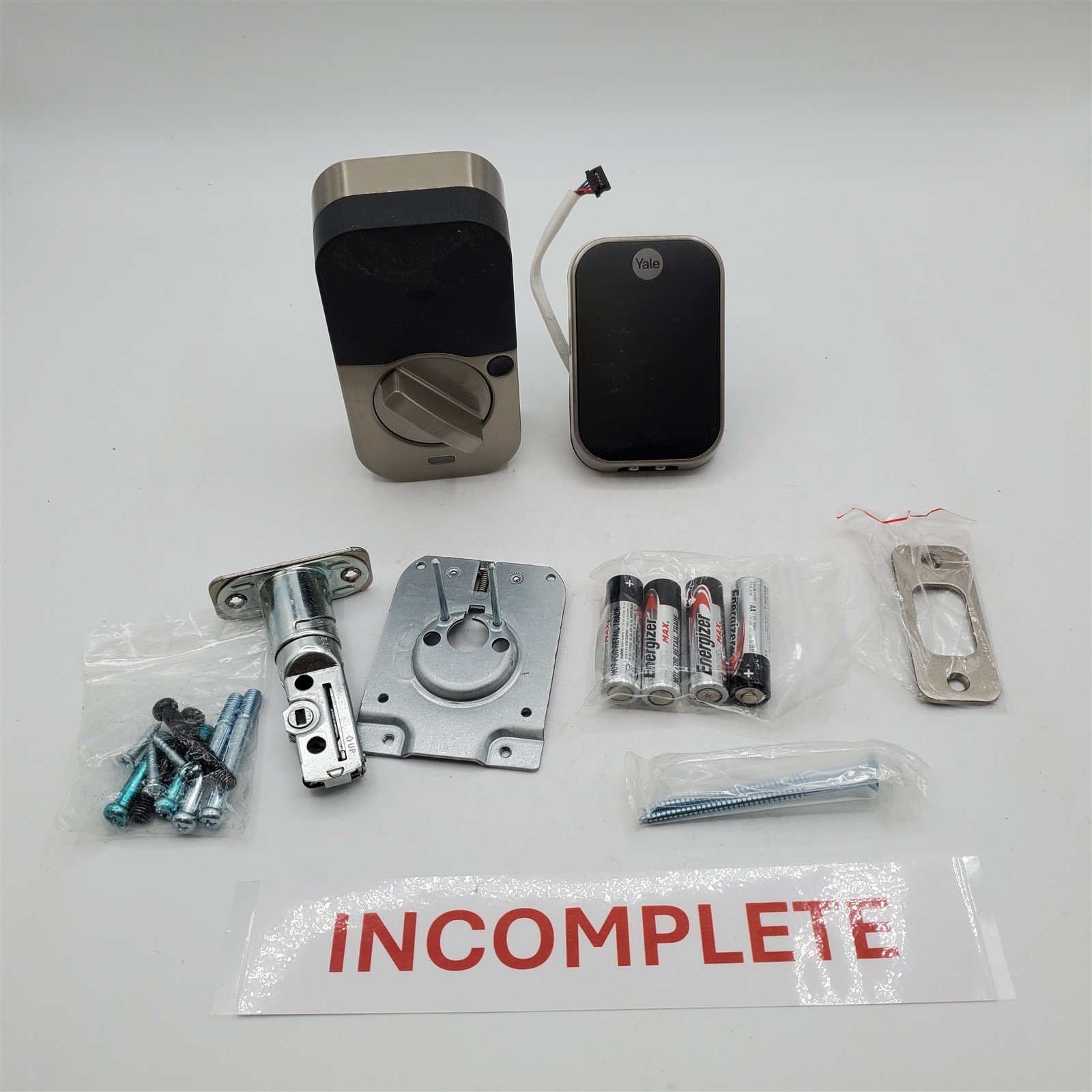 Yale Assure Lock 2 Deadbolt, Satin Nickel Smart Keyless Entry Door Lock *READ*