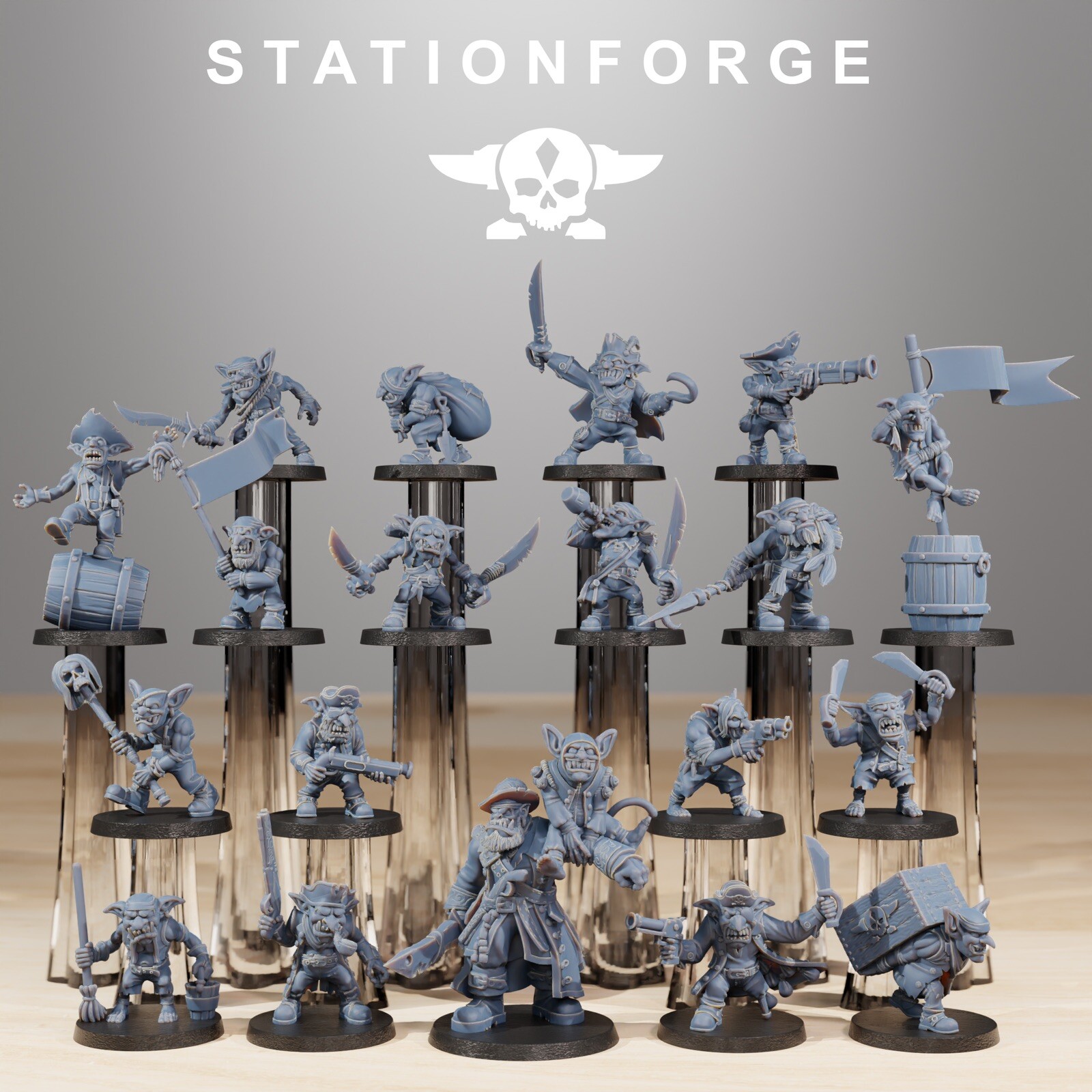 Orc Gob Pirate Infantry, Gobboz, Stationforge
