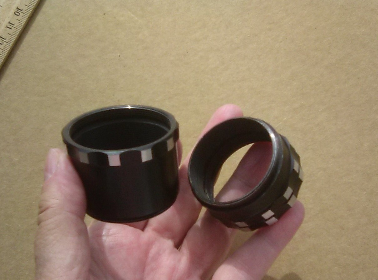 ACCURA YASHICA PENTAMATIC, THREADED EXTENSIONS, THREE PIECES (K14)