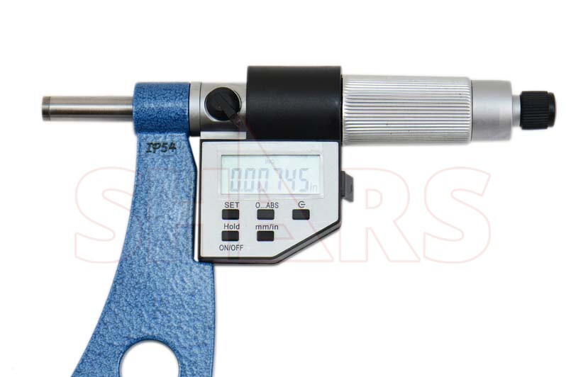 SHARS 6-12" Electronic Interchangeable Anvil Micrometer Set NEW R]