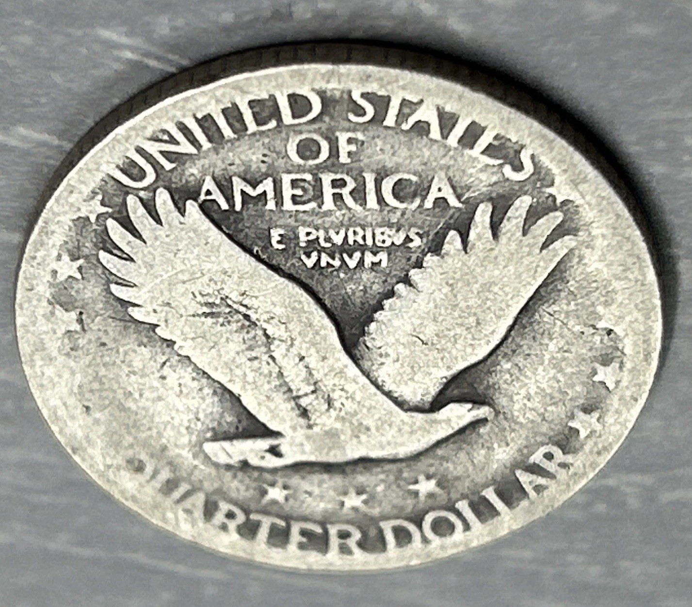 1925-P Standing Liberty 25c Quarter 90% Silver