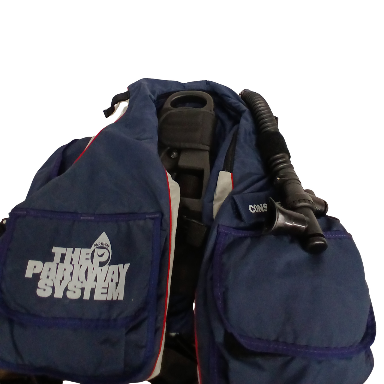 Vintage The Parkway System Scuba Diving BCD Buoyancy Compensator Vest