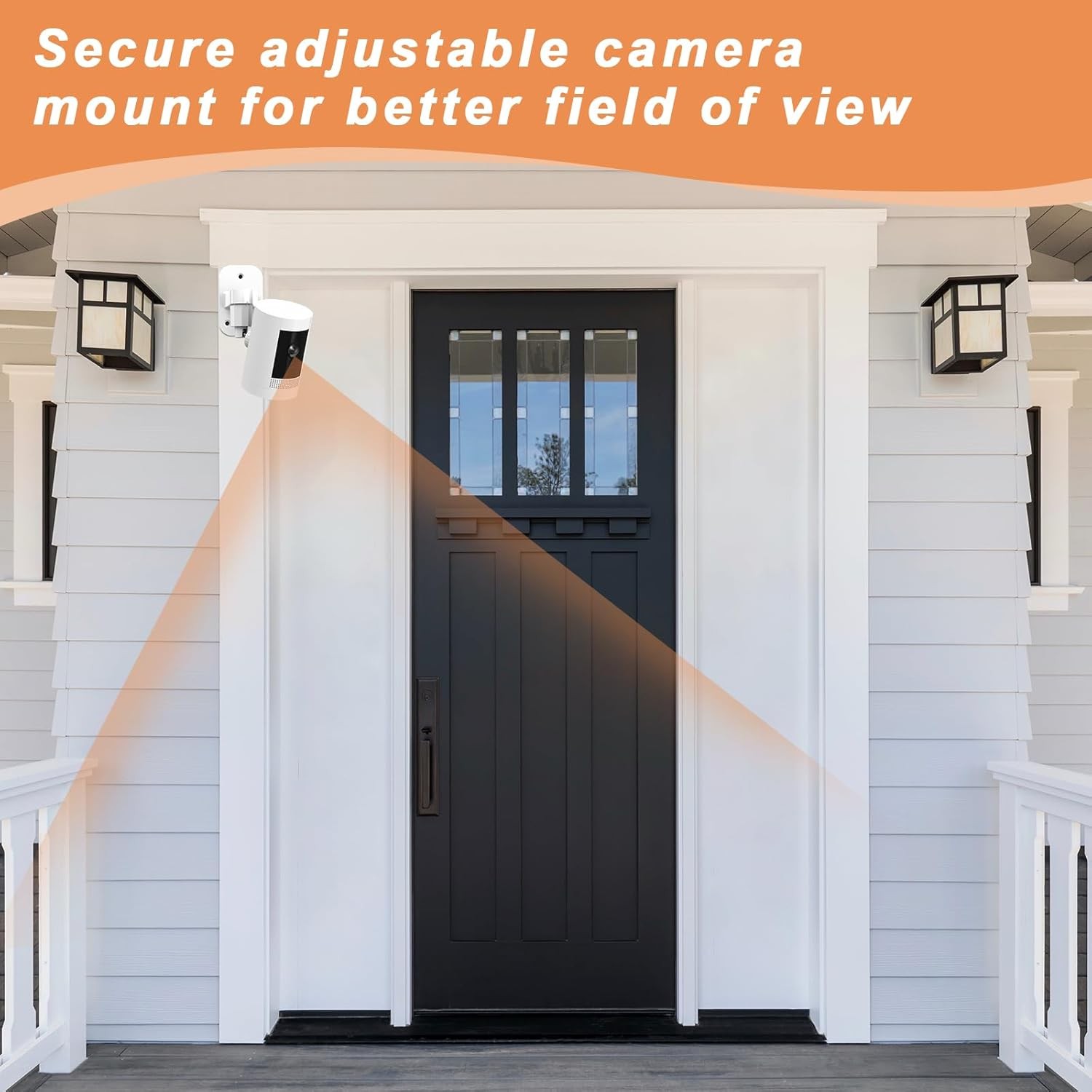 2Pack Ring Camera Wall Mount,Compatible with Ring Outdoor Cam Plus/Stick up Cam