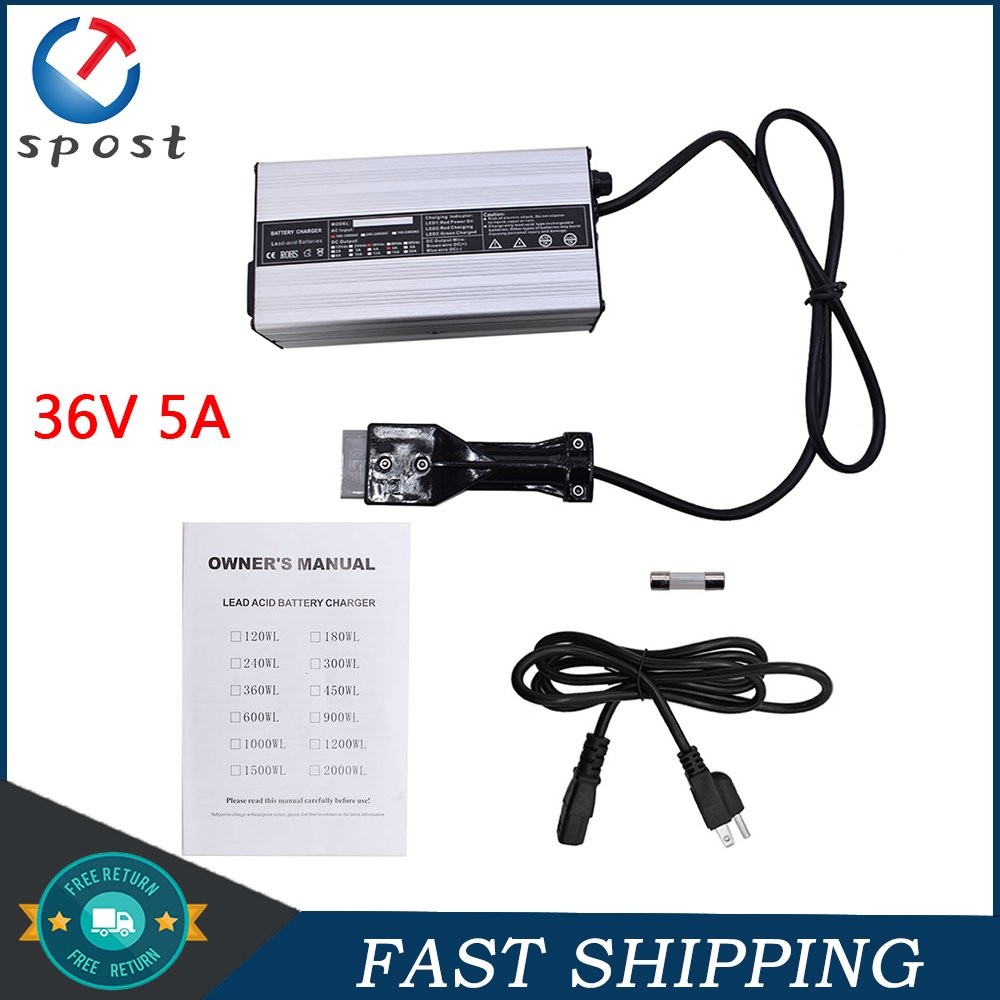 36V Volt Golf Cart Battery Charger Fit For MARATHON SB50 EZ GO Club Car 83-94
