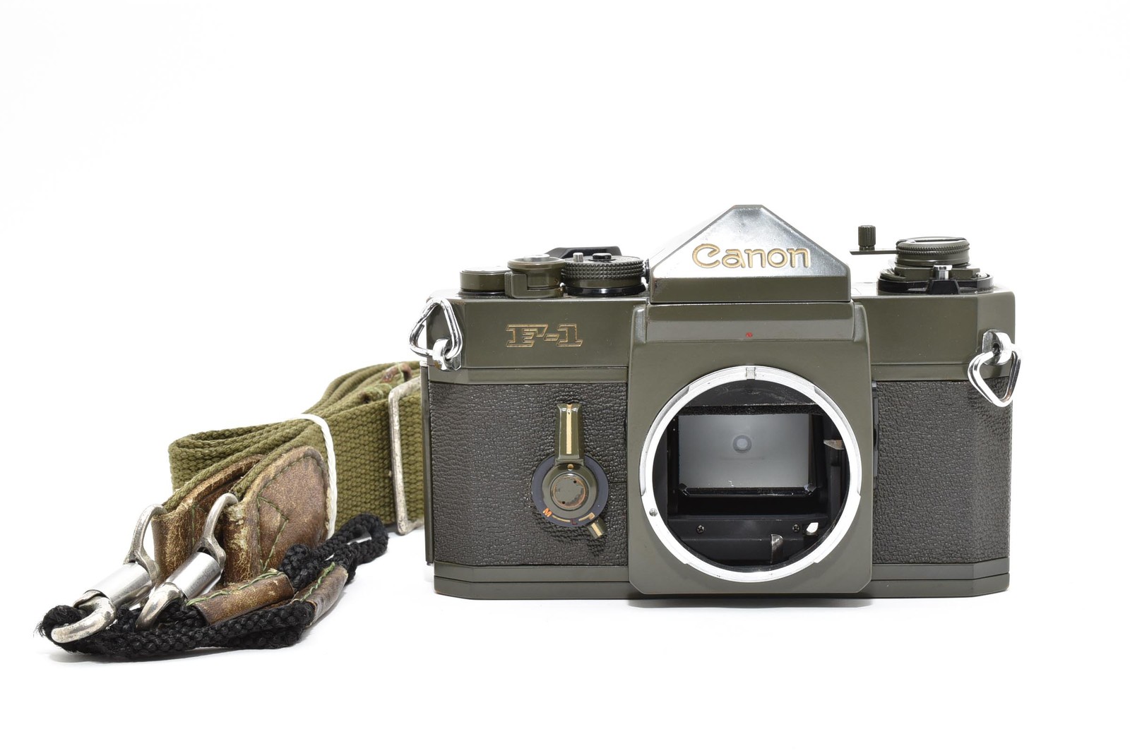 [Near MINT+++] Canon F-1 Olive Drab 3000 Limited Military Color Body From Japan