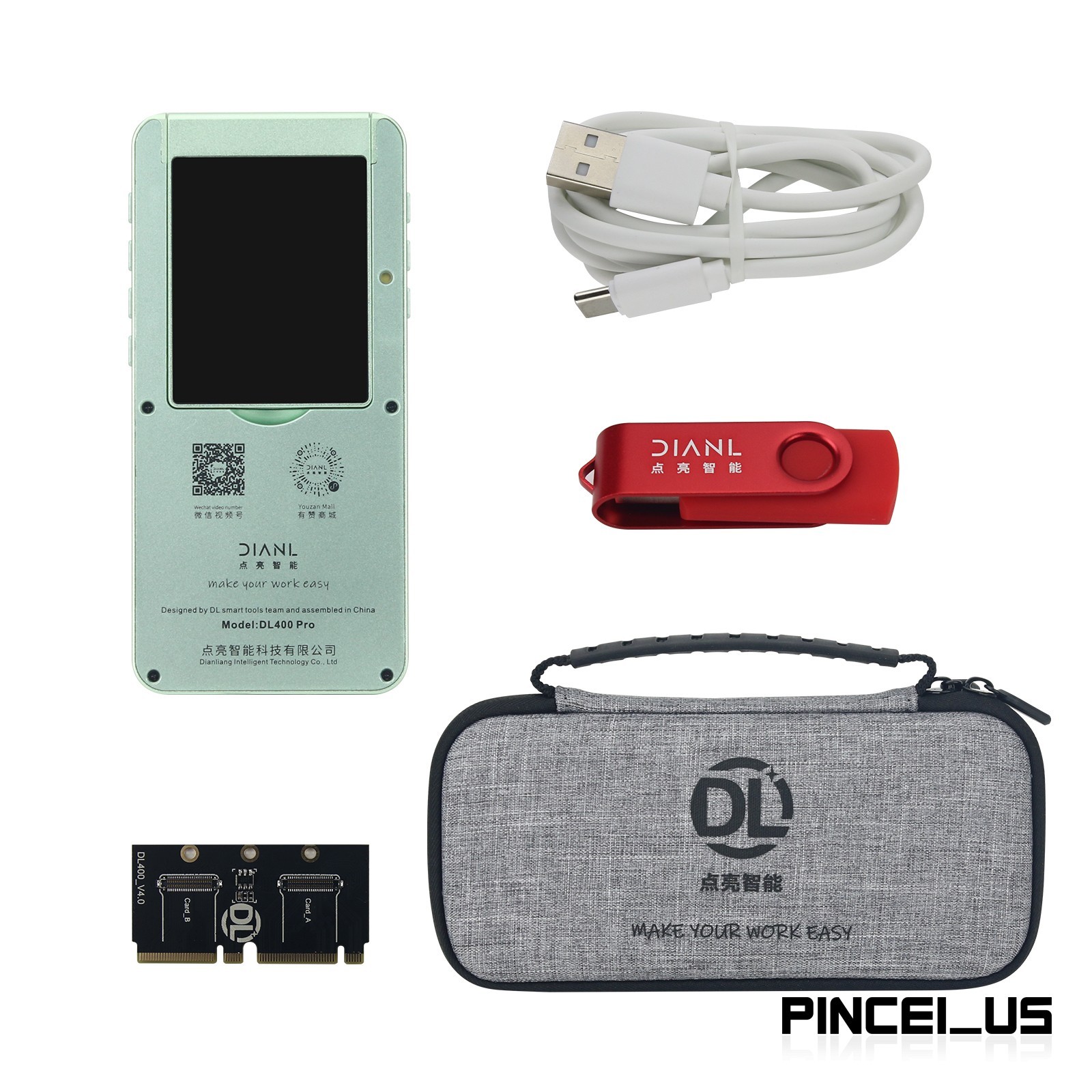 DL400PRO Intelligent Screen Tester Support for i14/i14Plus Display and Touch pe6