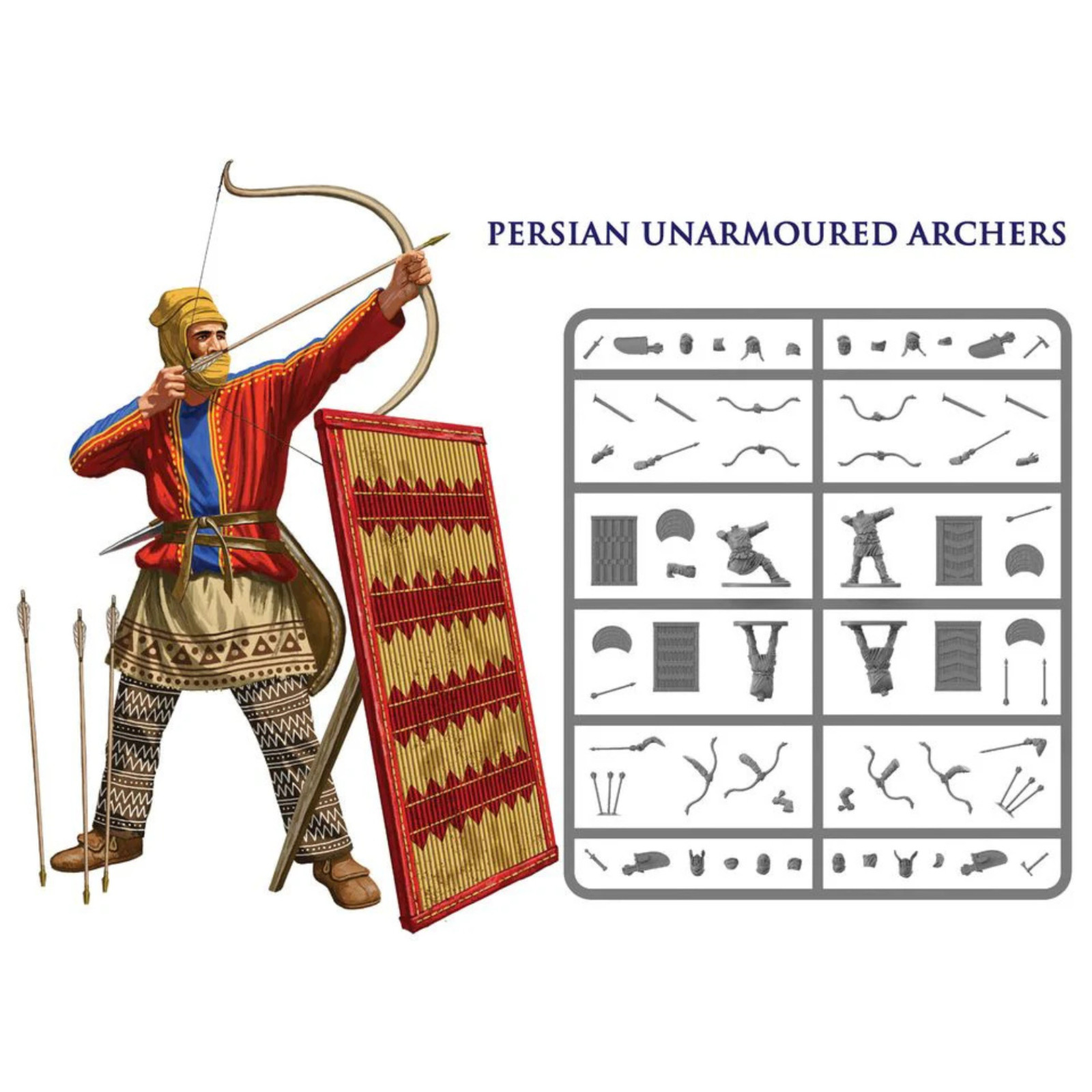 Victrix Miniatures Ancient Persian Unarmoured Archers