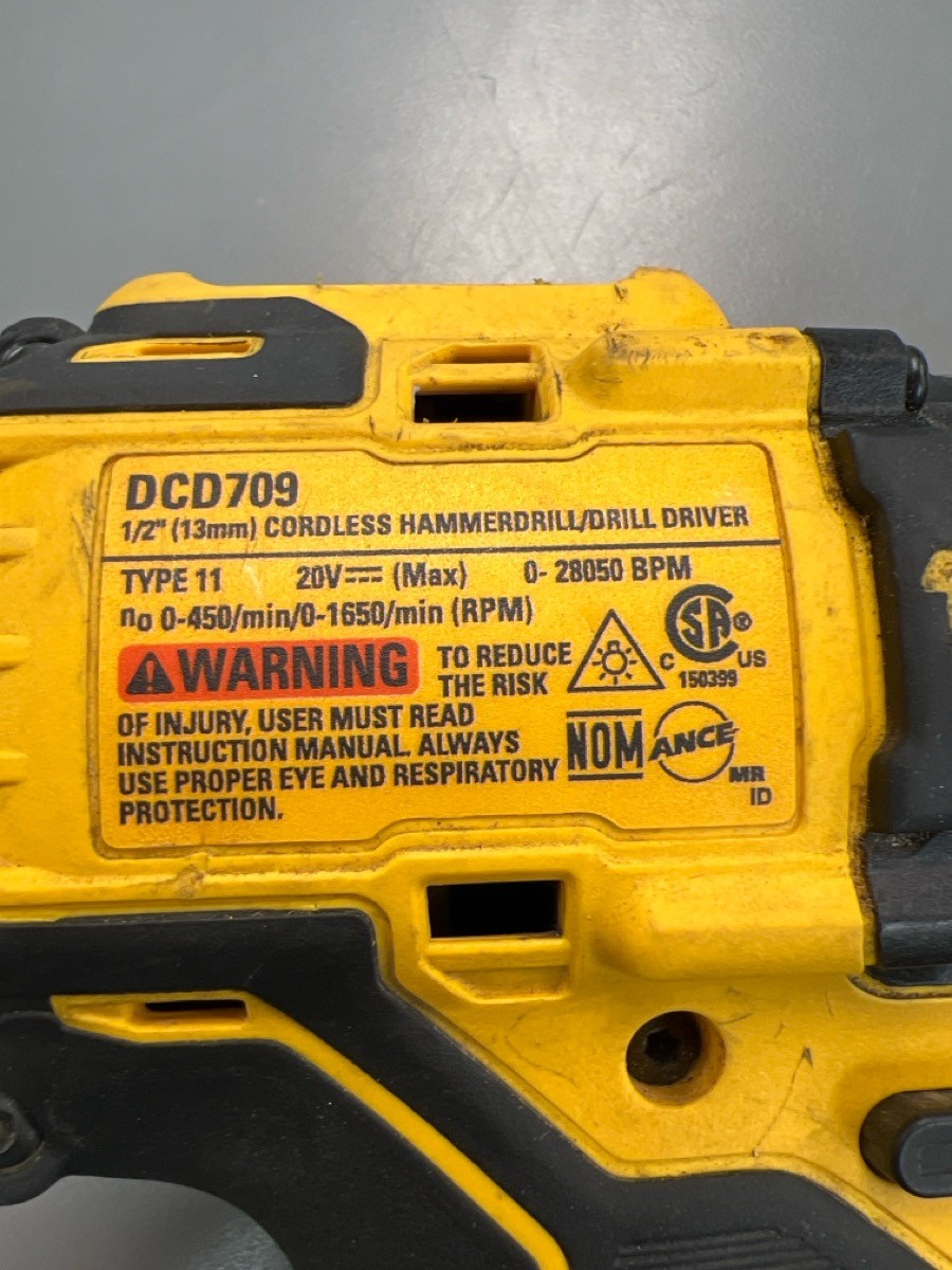 Dewalt Cordless Drill DCD709 (PD7017751)