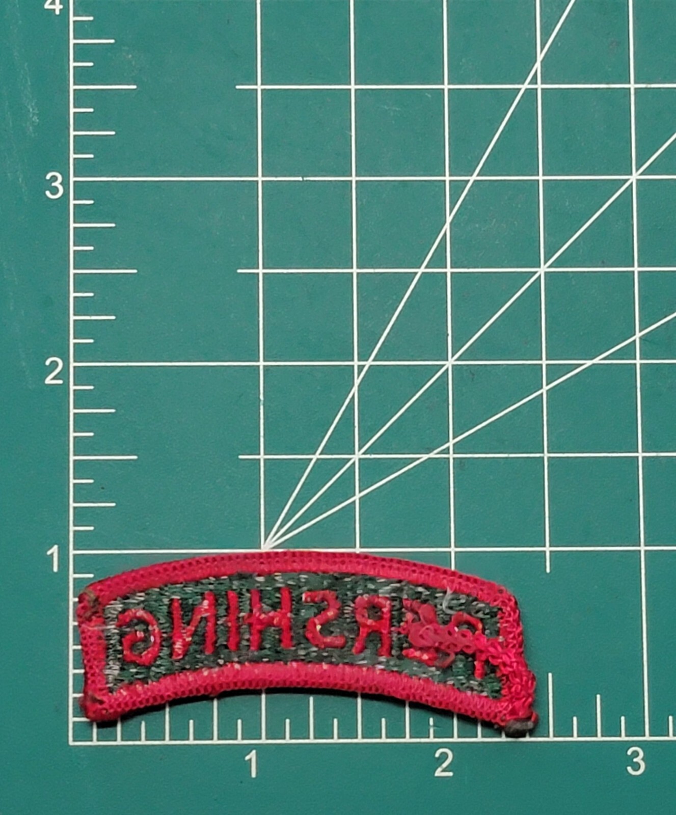 ARMY PERSHING PATCH