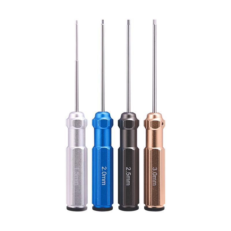 4 in 1 Hex Screwdriver Tool Kit for 1/10 RC Crawler 1/14 Radio Control Truck Car
