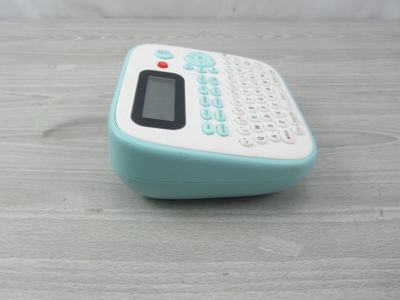 RoHS Pink Desktop Label Maker Machine Printer Model D2105 Tested and ready NICE