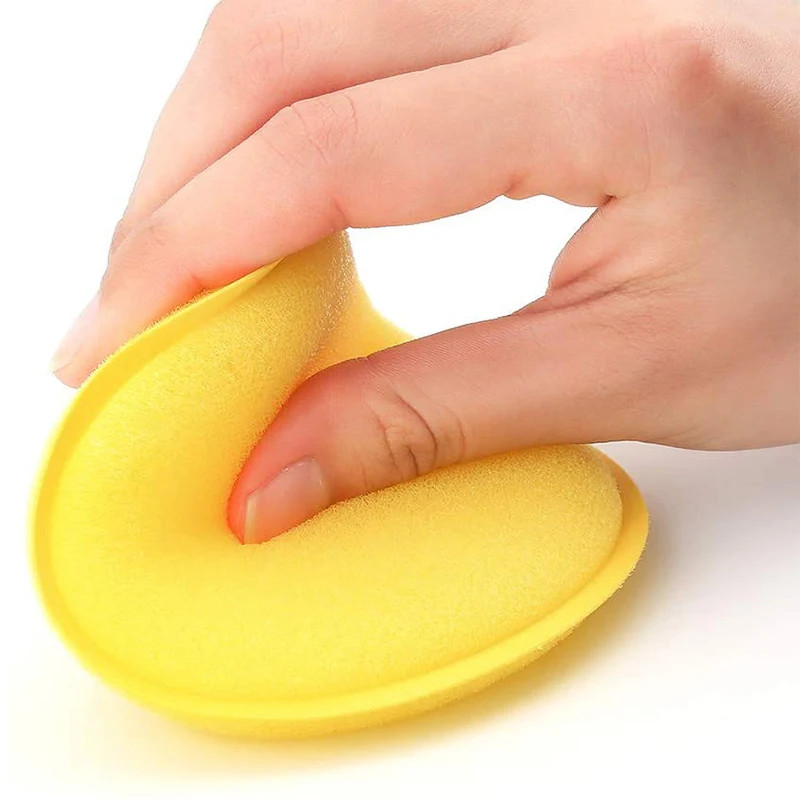 10Pcs Round Car Waxing Polish Sponges Car Detailing Tools High Density Foam...