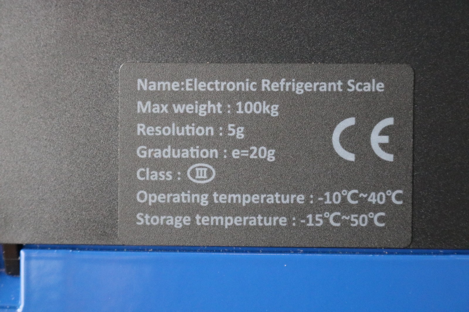 Yellow Jacket 220 Lbs. Electronic Refrigerant Scale 68862