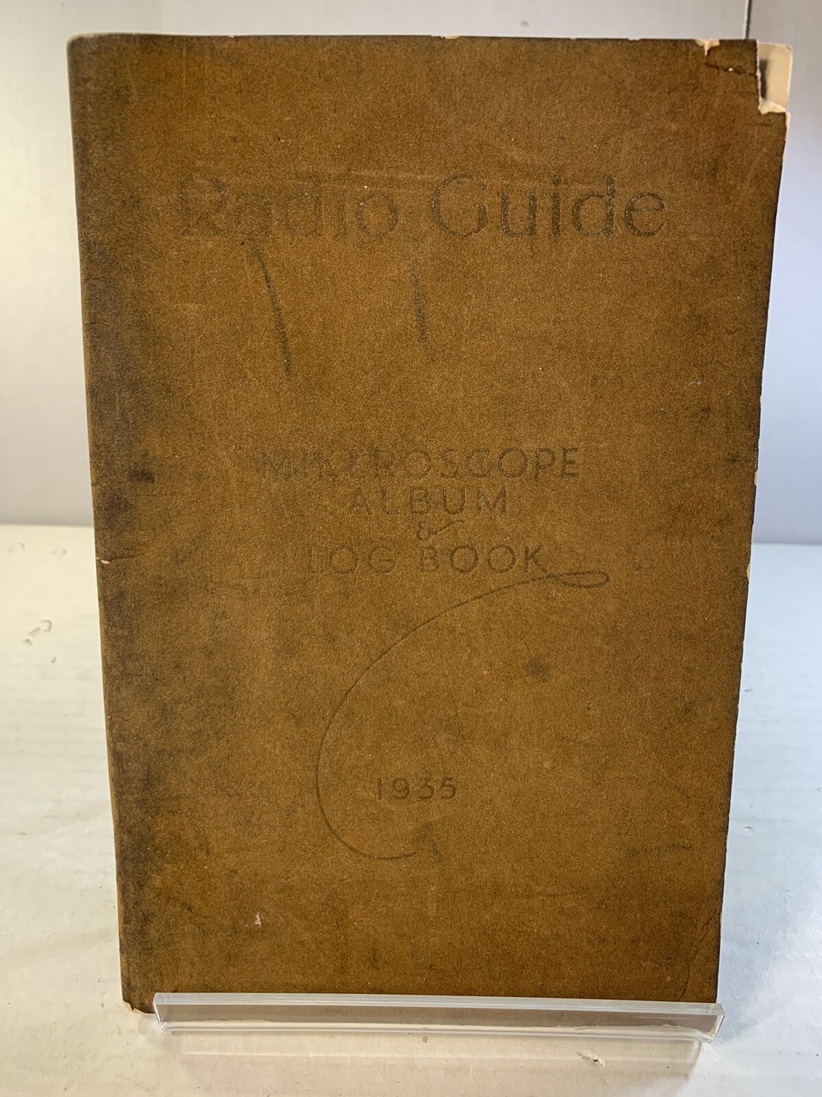 Vintage 1930’s Radio Paper Guide To The Stars Album Logbook Book Celebrity Photo