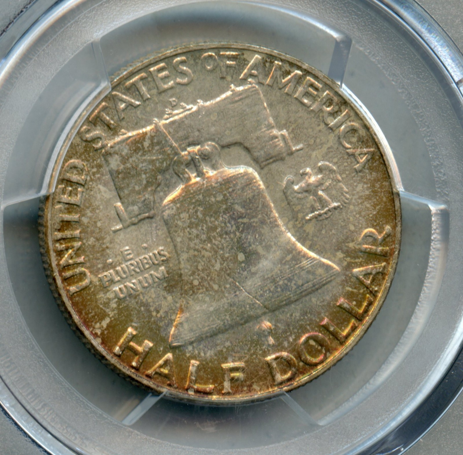 1958 D Franklin Silver Half Dollar PCGS MS 66 FBL