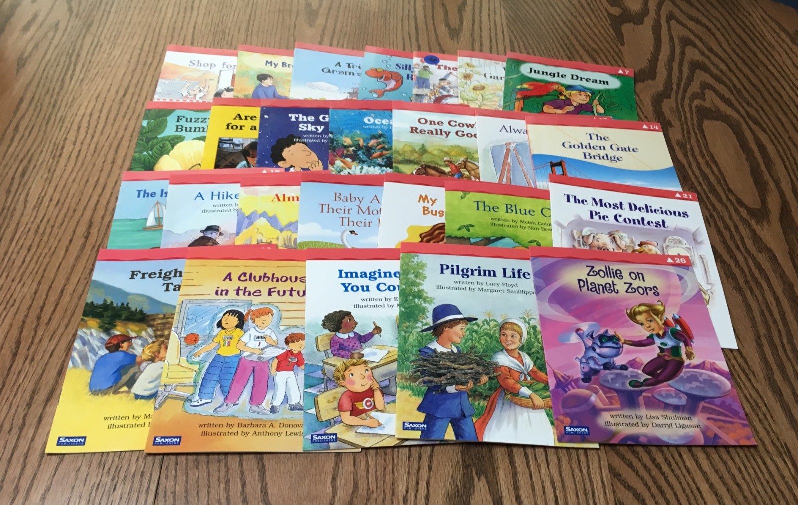 SAXON PHONICS & SPELLING / GRADE 2 / FLUENCY READERS LEVEL C / 26 TITLES