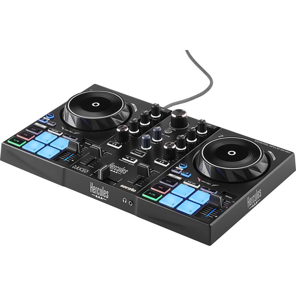 Hercules DJ Inpulse 200 MK3 Bundle w/ Headliner EVA Case