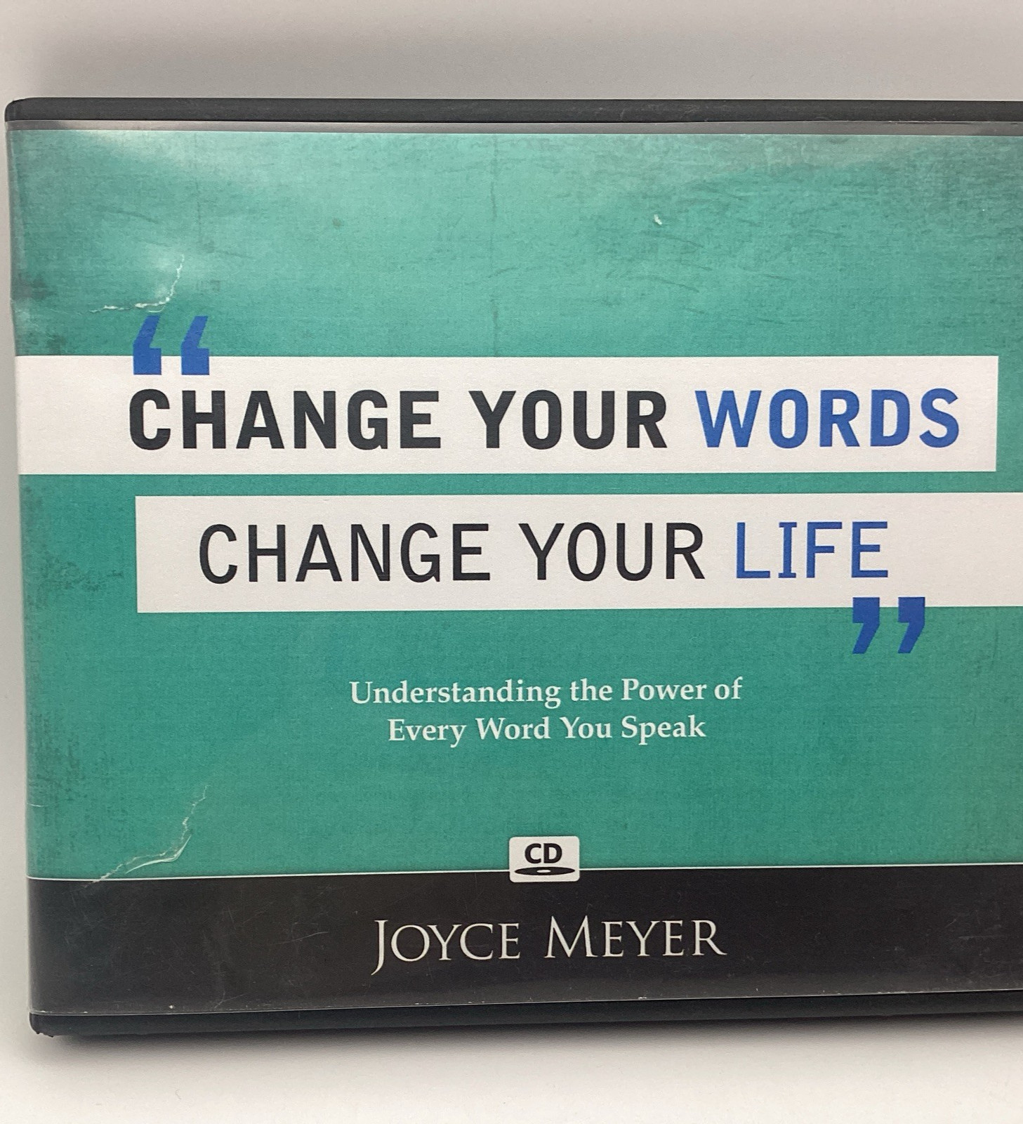CHANGE YOUR WORDS CHANGE YOUR LIFE  4 CD Series  Joyce Meyer Ministries