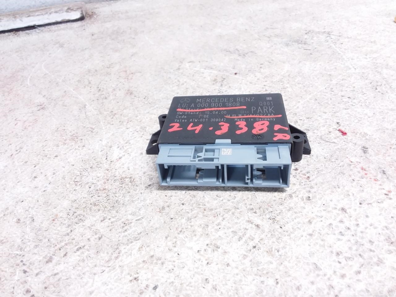 2016 MERCEDES BENZ S550 PARK ASSIST CONTROL MODULE OEM ID 0009001808