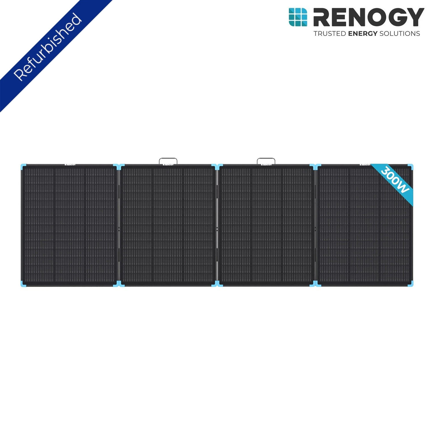 Renogy 300W Solar Panel Suitcase N-Type Portable Foldable Certified Refurbished