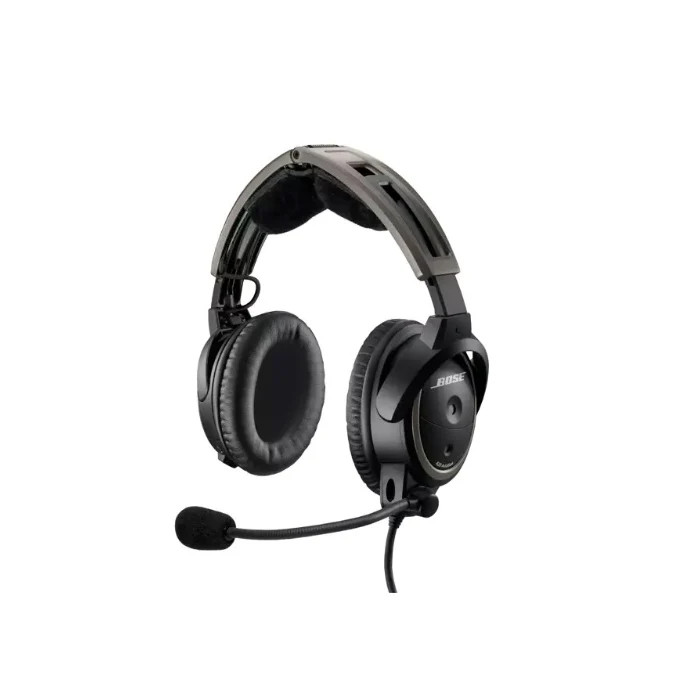 Bose A20 Aviation Headset - Active Noise Cancelling - Single Plug, no Bluetooth