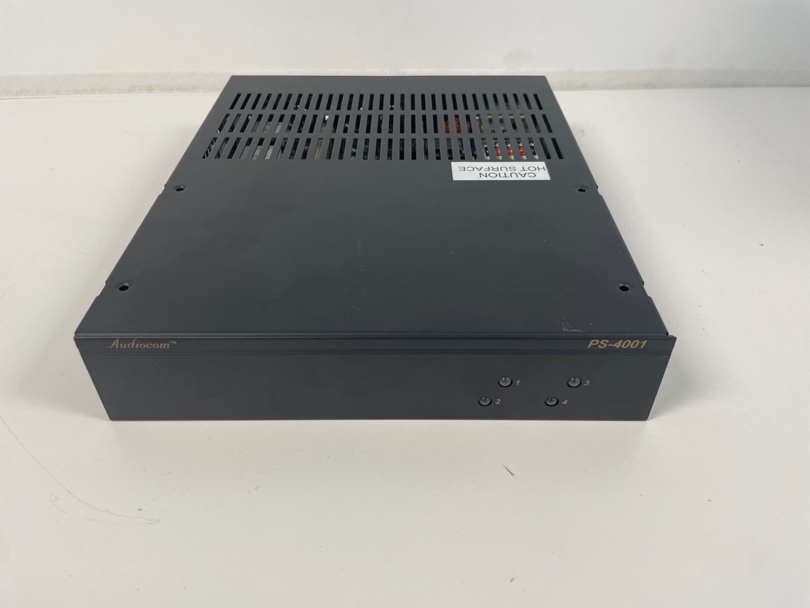 AudioCom PS-4001 4 Ch. Intercom Power Supply – Clear-Com Compatible – Fully Test